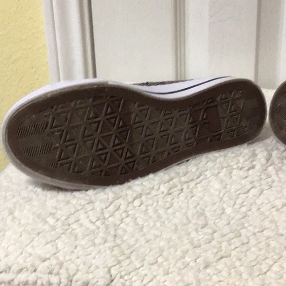 DOUBLE PLATINUM GLITTER HIGHTOPS 7.5 - Picture 8 of 13